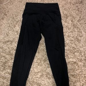 BLACK AERIE MOVE 7/8 LEGGINGS